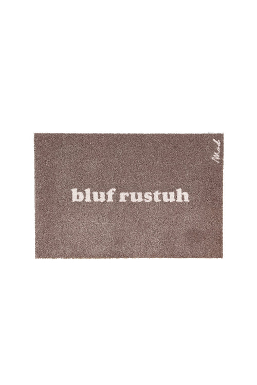 Vloermat 'bluf rustuh' (Cindy)
