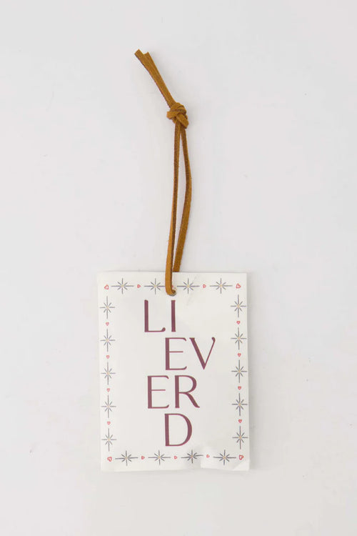 Set van 2 geurzakjes 'lieverd/sparkle'