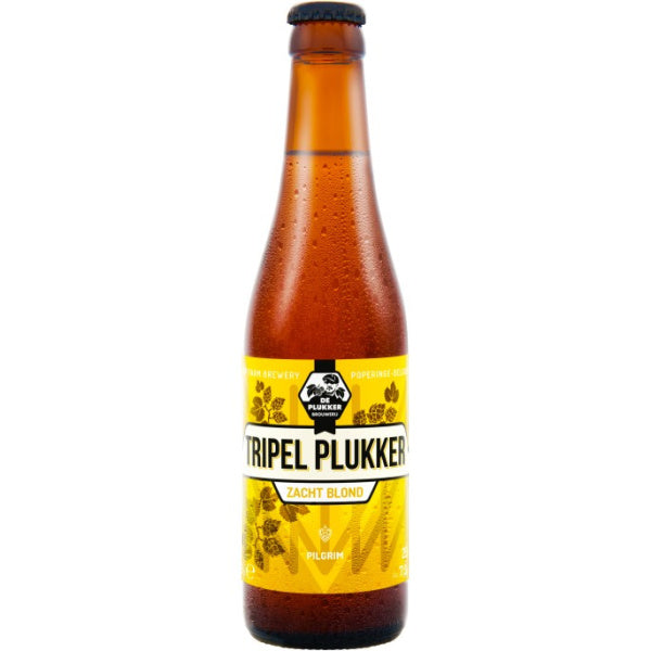 Tripel plukker zacht blond