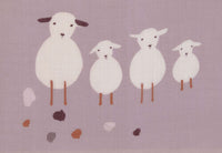 Tetradoeken - schaapjes/ganzen 3 st