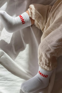 Kinderkousen - Mini rood