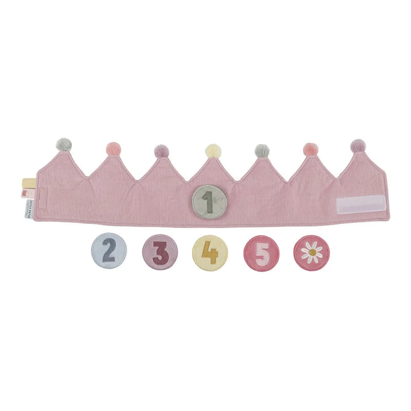 Verjaardagskroon - roze