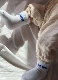 Kinderkousen - Mini blauw