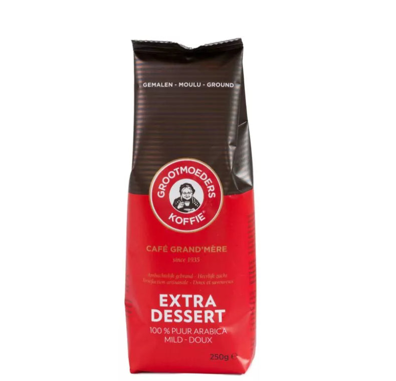 Gemalen koffie - extra dessert