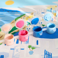 Schilderen op nummer - Santorini