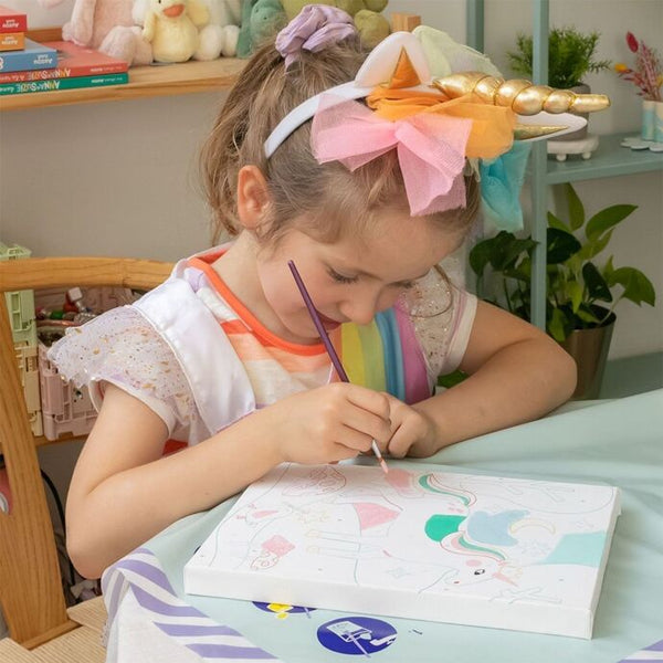 Schilderen op nummer - Kids Unicorn