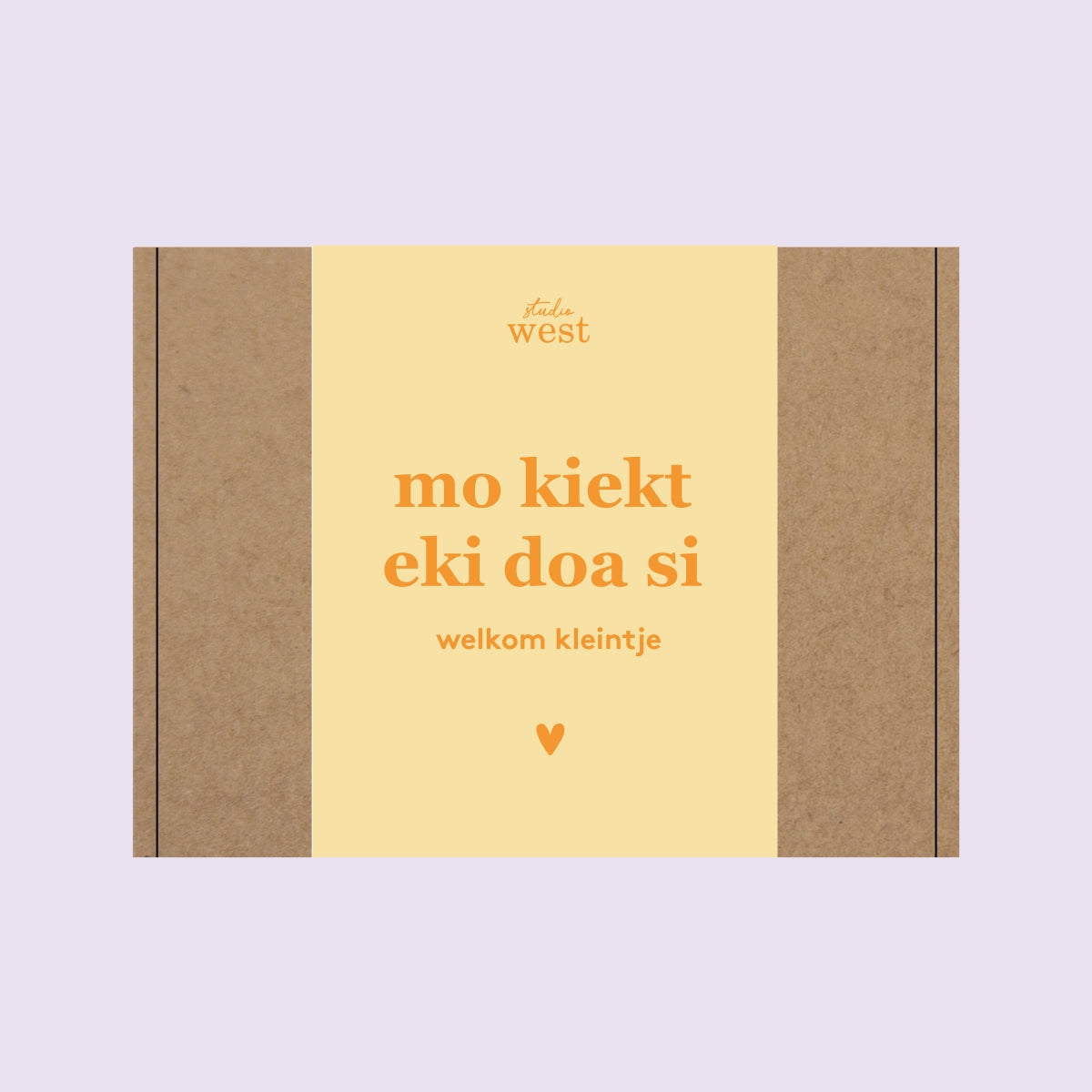 Cadeaubox - Mo kiekt eki doa si, welkom kleintje