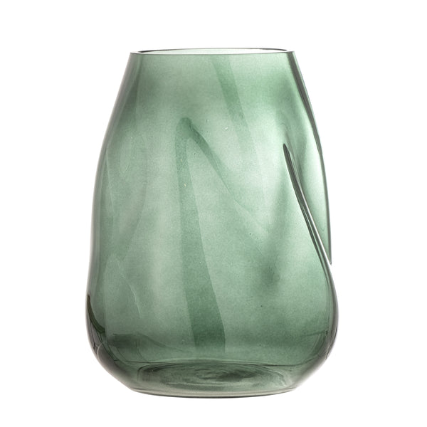 Glazen vaas - groen