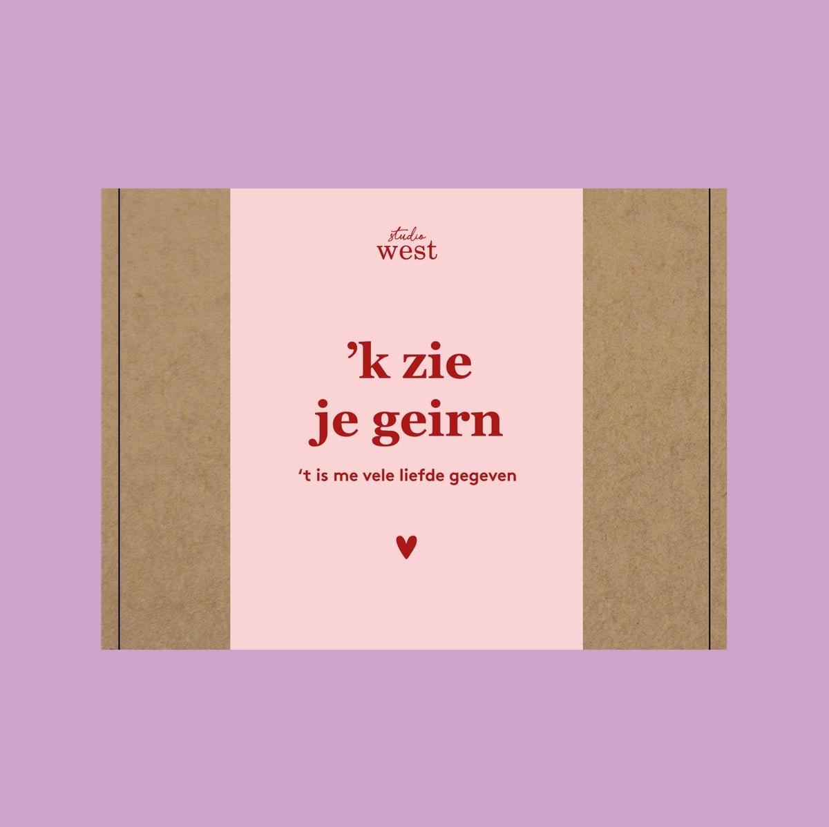 Cadeaubox - 'k zie je geirn