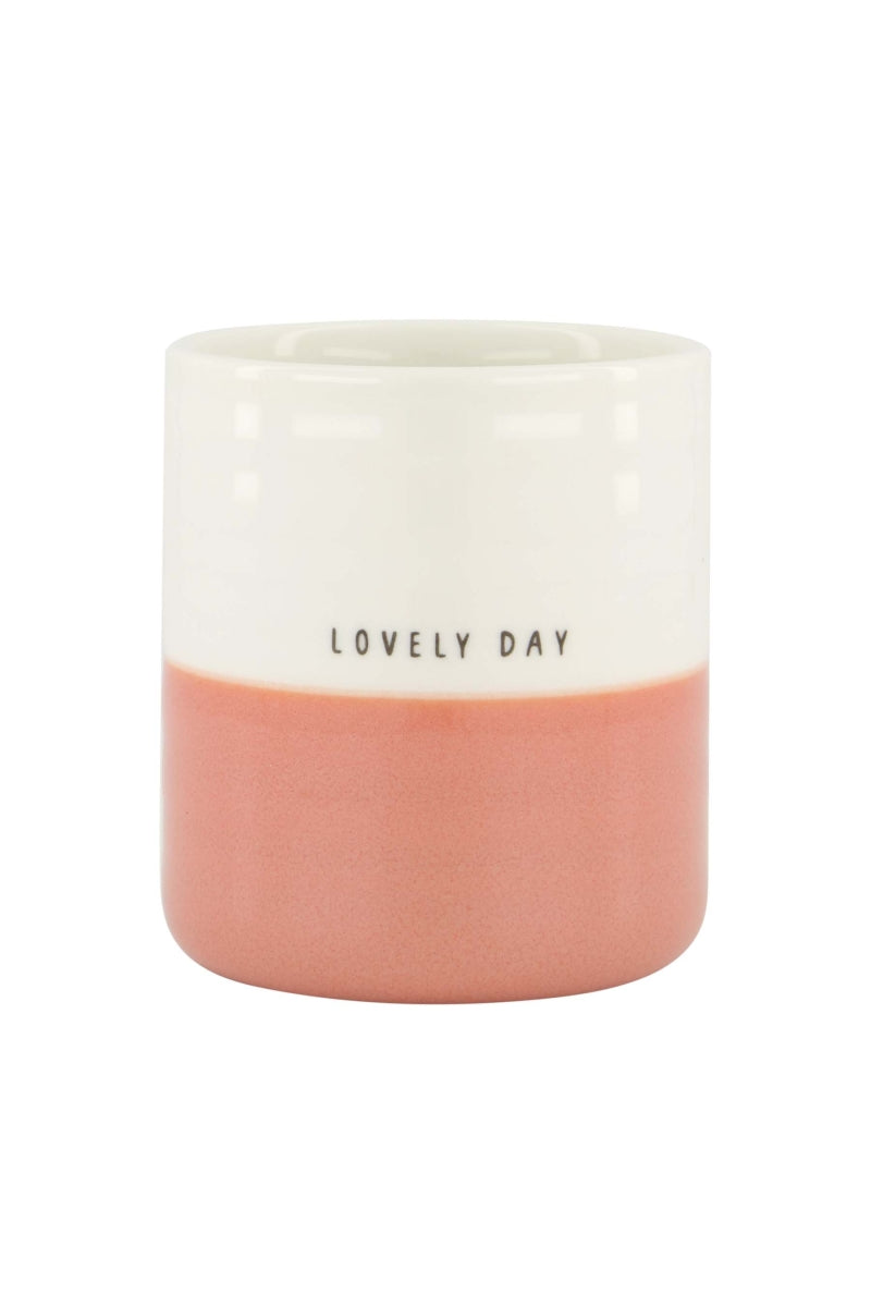 Geurkaars keramiek 'Lovely day'