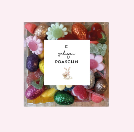 Paasdoosje - vierkant 320 g