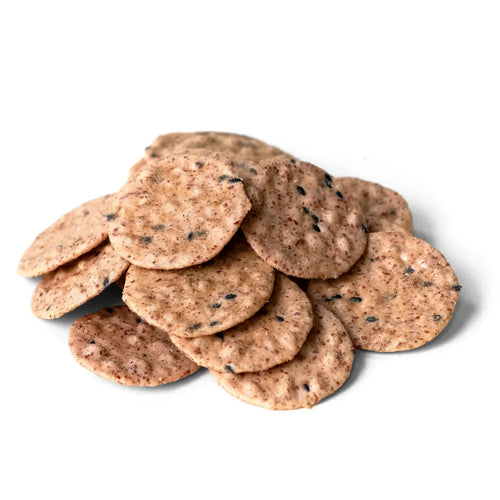 Black pepper crackers