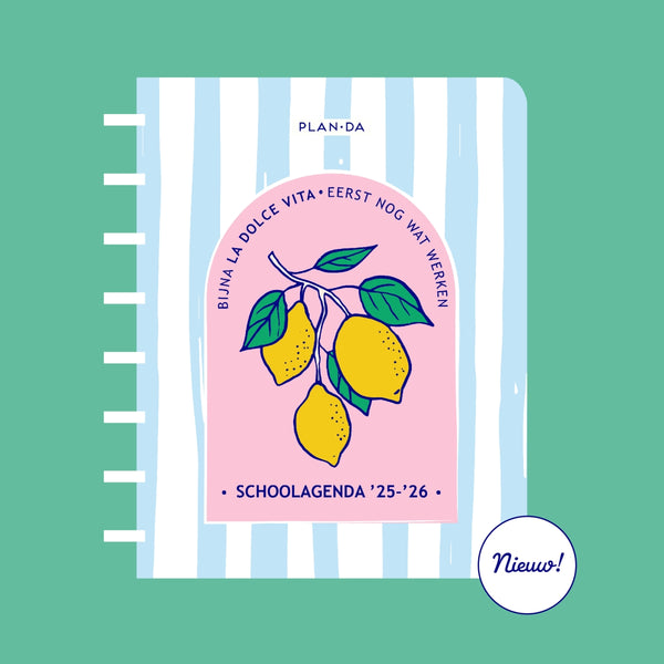 Schoolagenda Plan-da 25-26 - indeling per uur