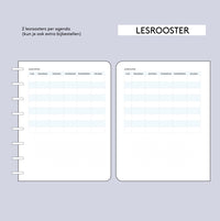Schoolagenda Plan-da 25-26 - indeling per uur