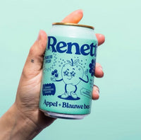 Renett - appel + blauwe bes