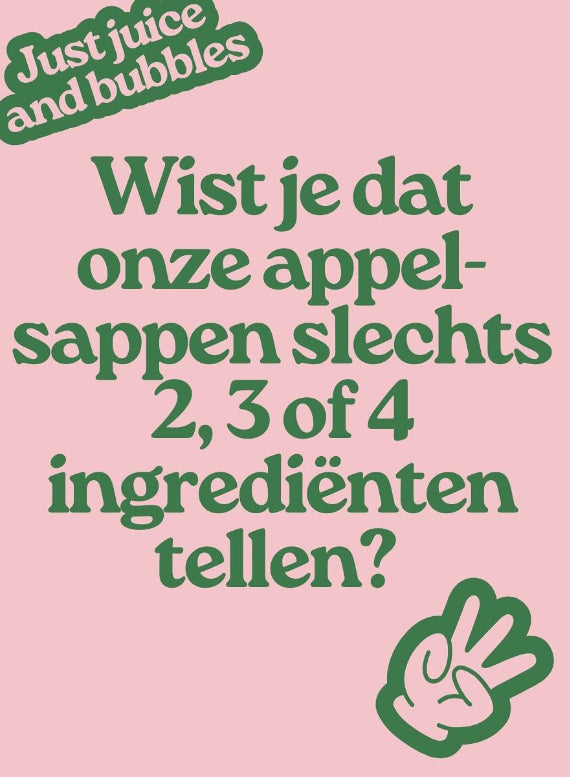 Renett - appel + blauwe bes