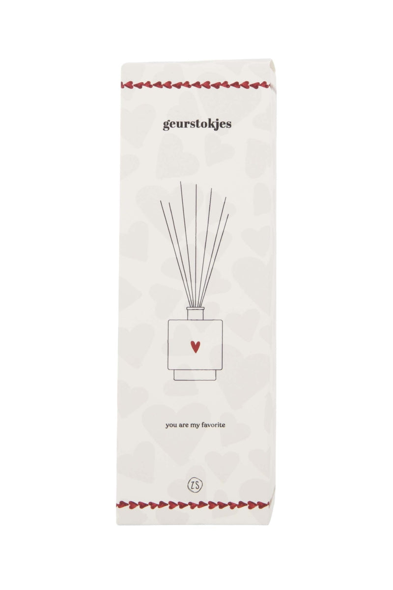 Geurstokjes 'you are my favorite'