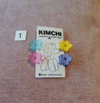 4 bloemenspeldjes Kimchi