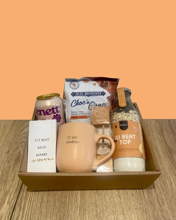 Bedankingsbox Mimokke oranje