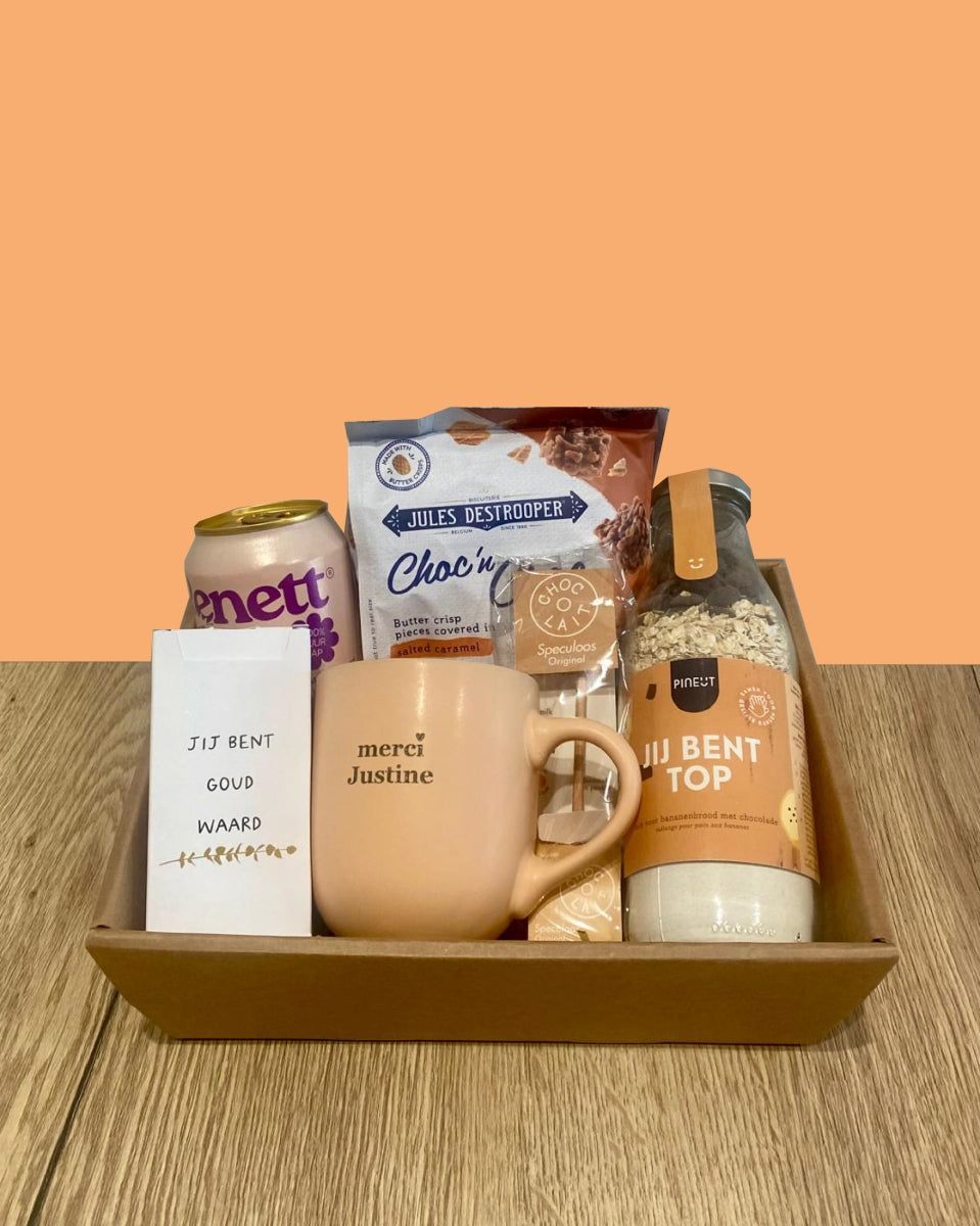 Bedankingsbox Mimokke oranje