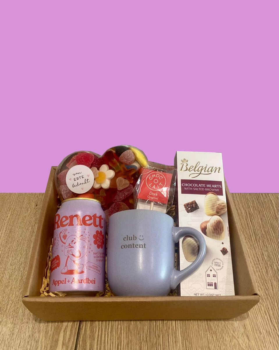 Bedankingsbox Mimokke paars