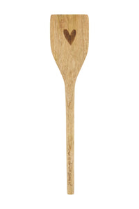 Spatel hout hartje