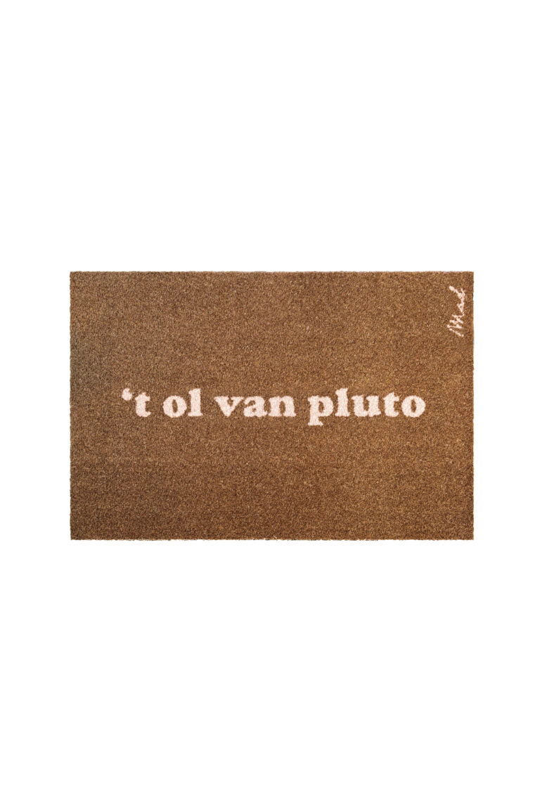 Vloermat 't ol van pluto' (Chris)