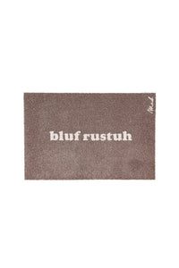 Vloermat 'bluf rustuh' (Cindy)