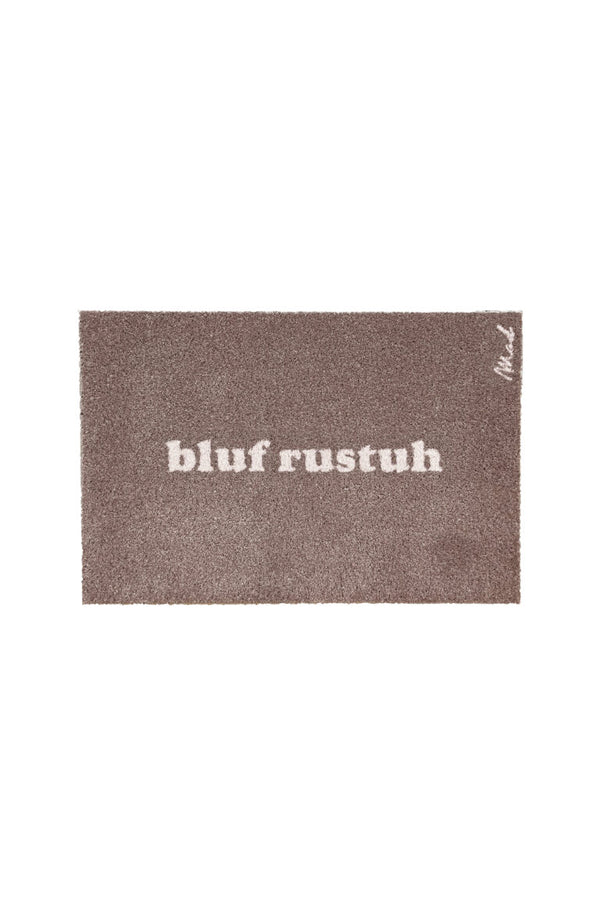 Vloermat 'bluf rustuh' (Cindy)