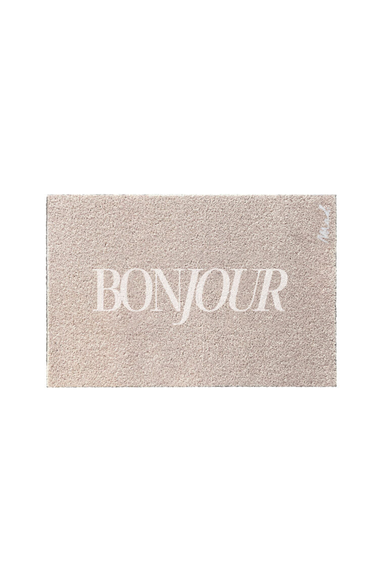 Vloermat 'bonjour' (Oscar)