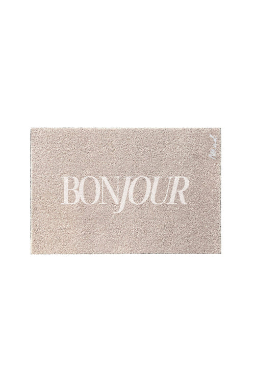 Vloermat 'bonjour' (Oscar)