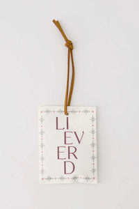 Set van 2 geurzakjes 'lieverd/sparkle'