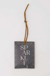 Set van 2 geurzakjes 'lieverd/sparkle'