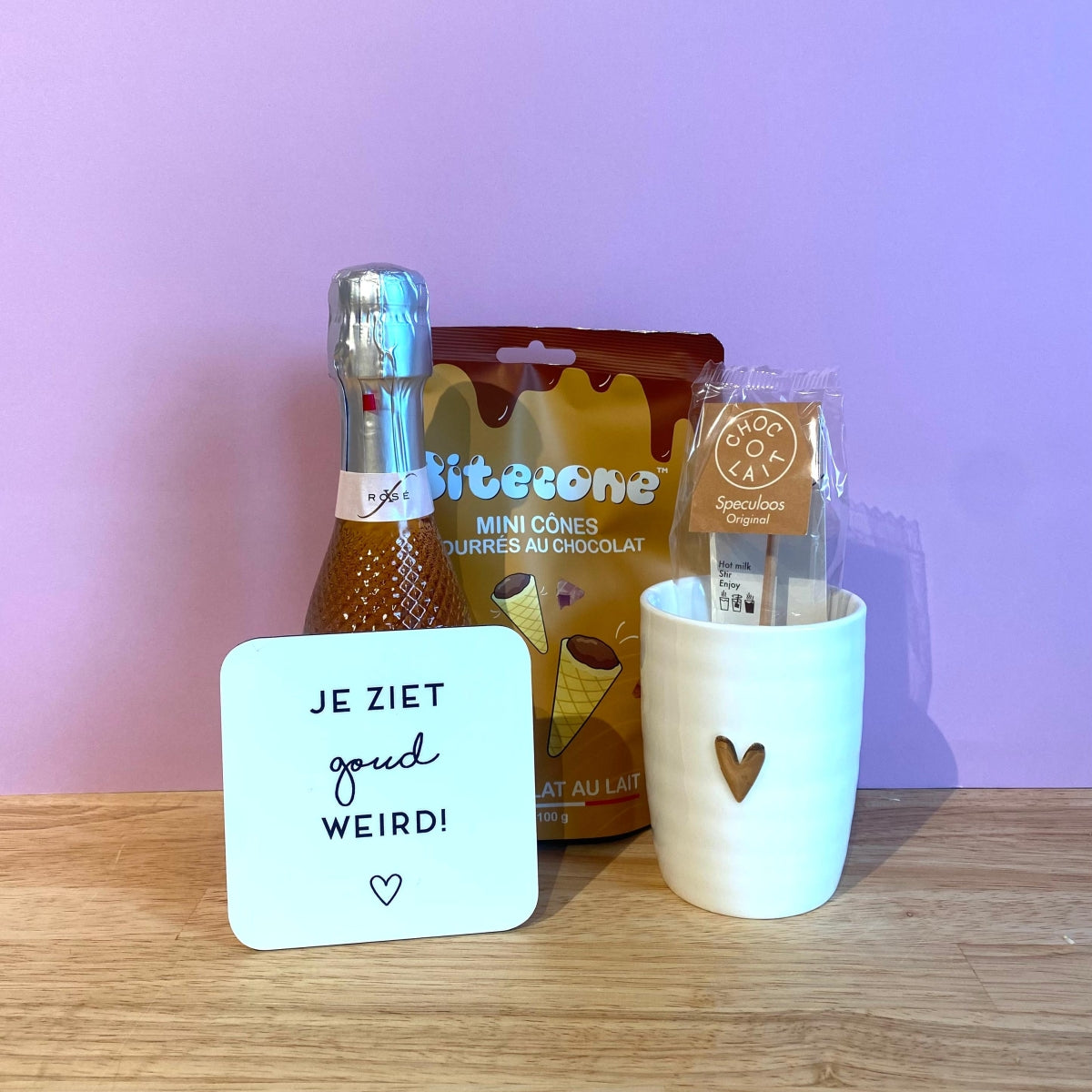 Bedankingspakket 'gouden hartje'