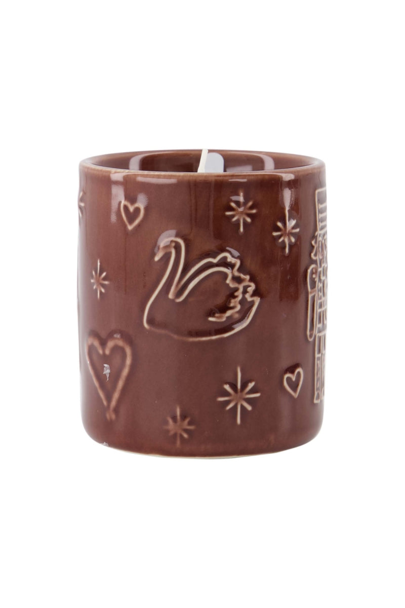 Geurkaars keramiek 'time to sparkle'