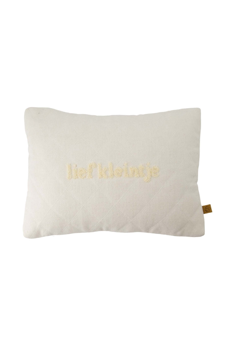 Kussen - lief kleintje