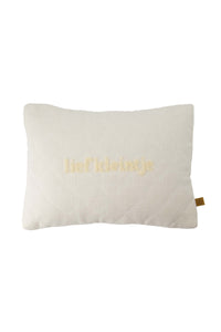 Kussen - lief kleintje