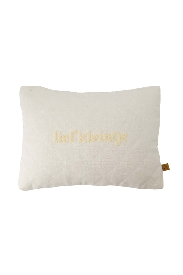 Kussen - lief kleintje