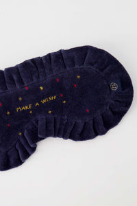 Slaapmasker velvet sterren