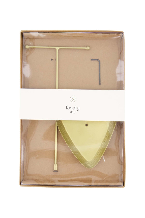 Sieradenrekje metaal hartje