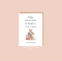 Hert je aan de kant, de kerstman is in 't land