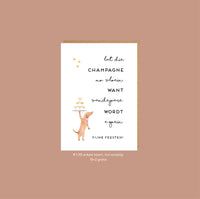 Lat die champagne mo vloein..