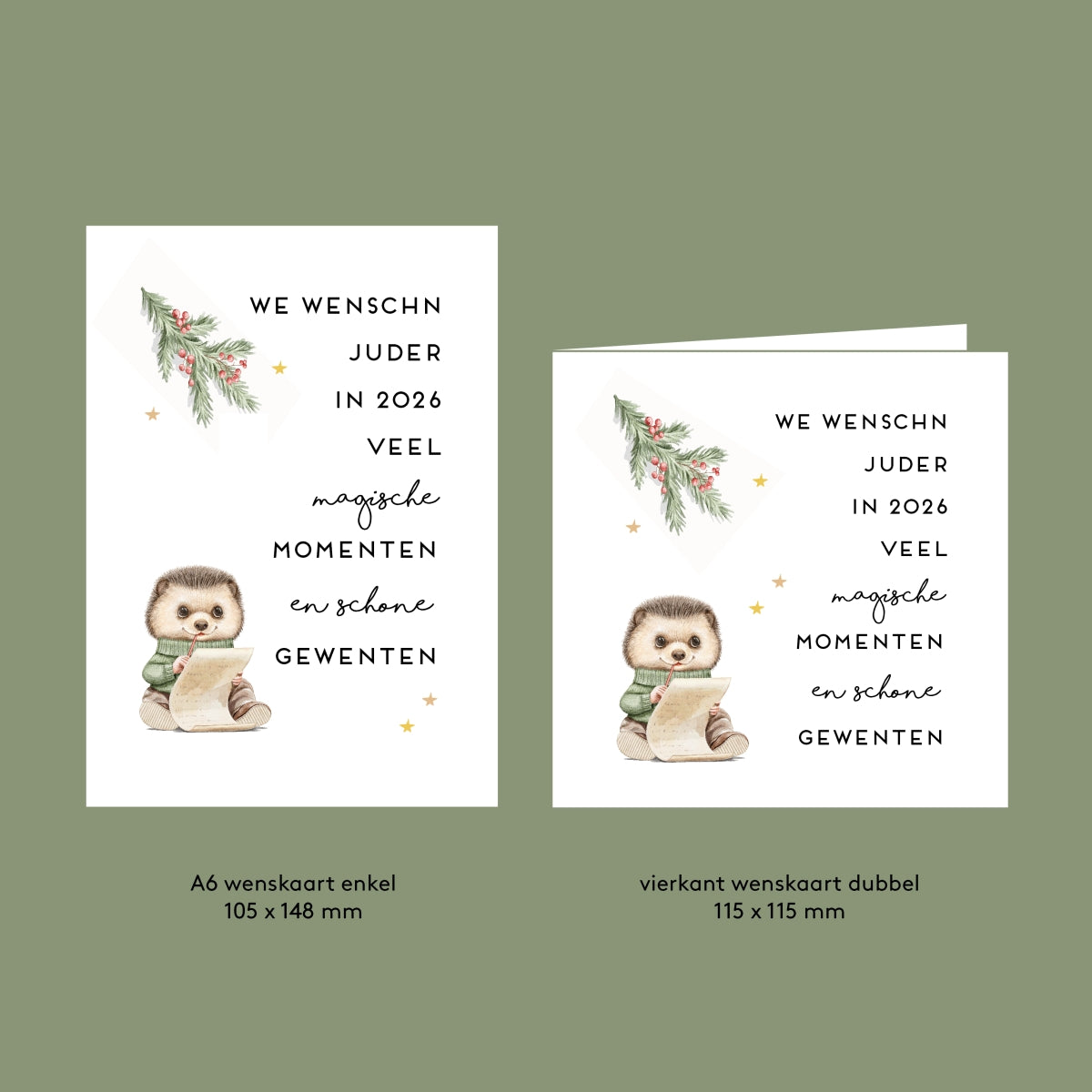 We wenschn juder in 2026 veel magische momenten...