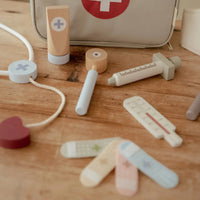 Houten speelset dokter