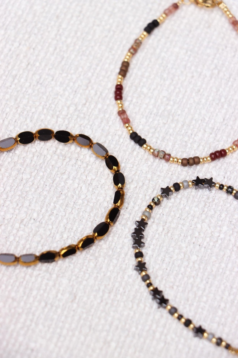 Armband - mocha rainbow