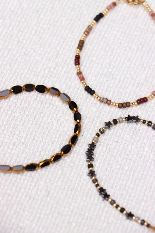 Armband - mocha rainbow