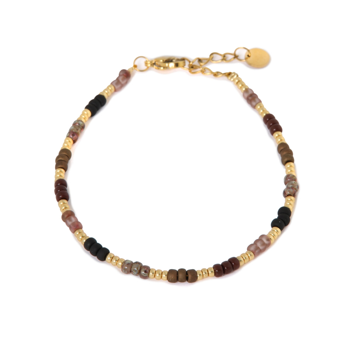 Armband - mocha rainbow