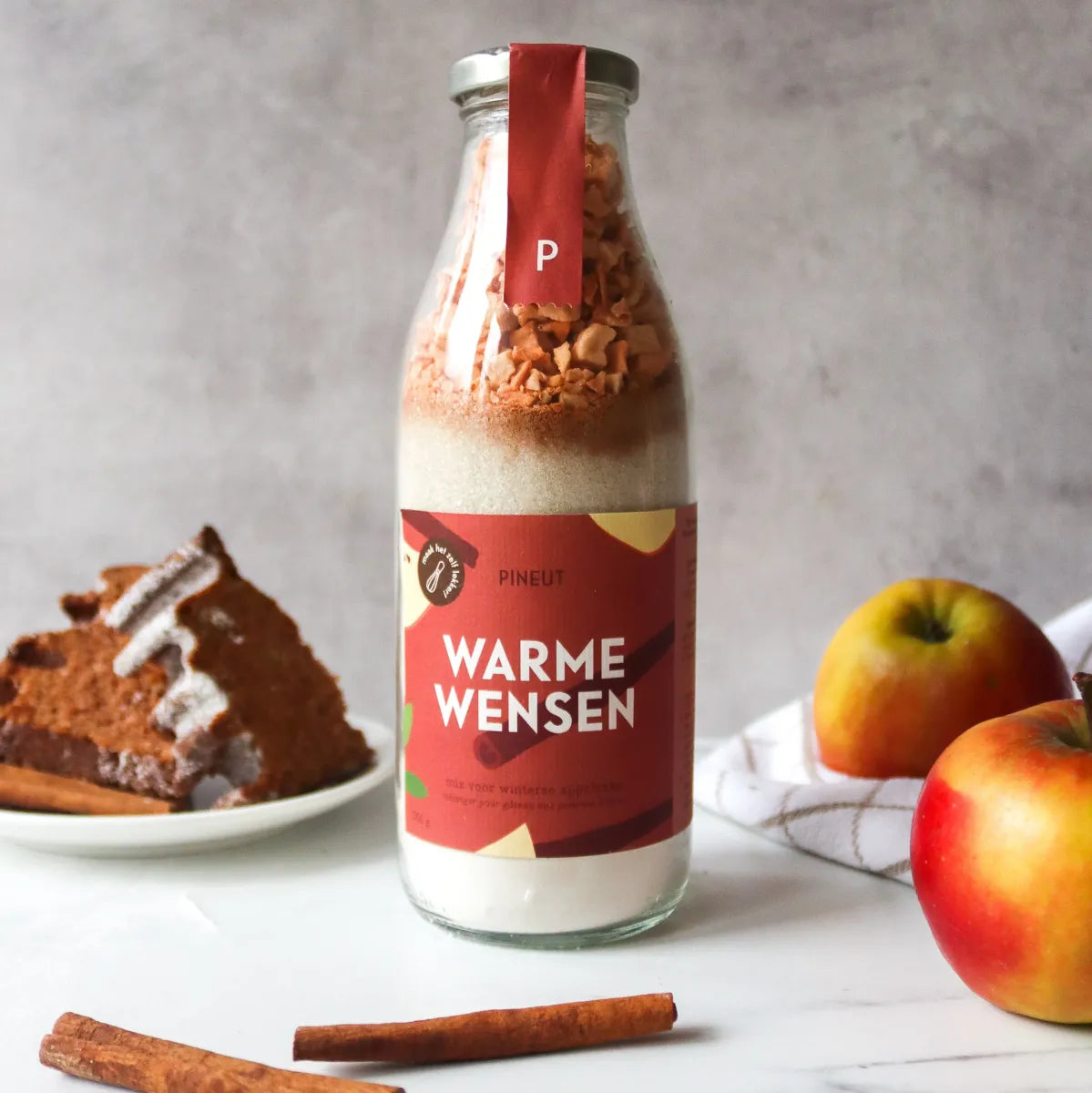 DIY-mix appelcake - warme wensen
