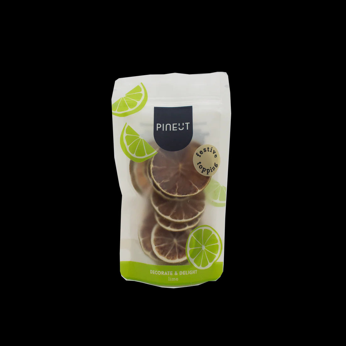 Zakje gedroogde limoenschijfjes