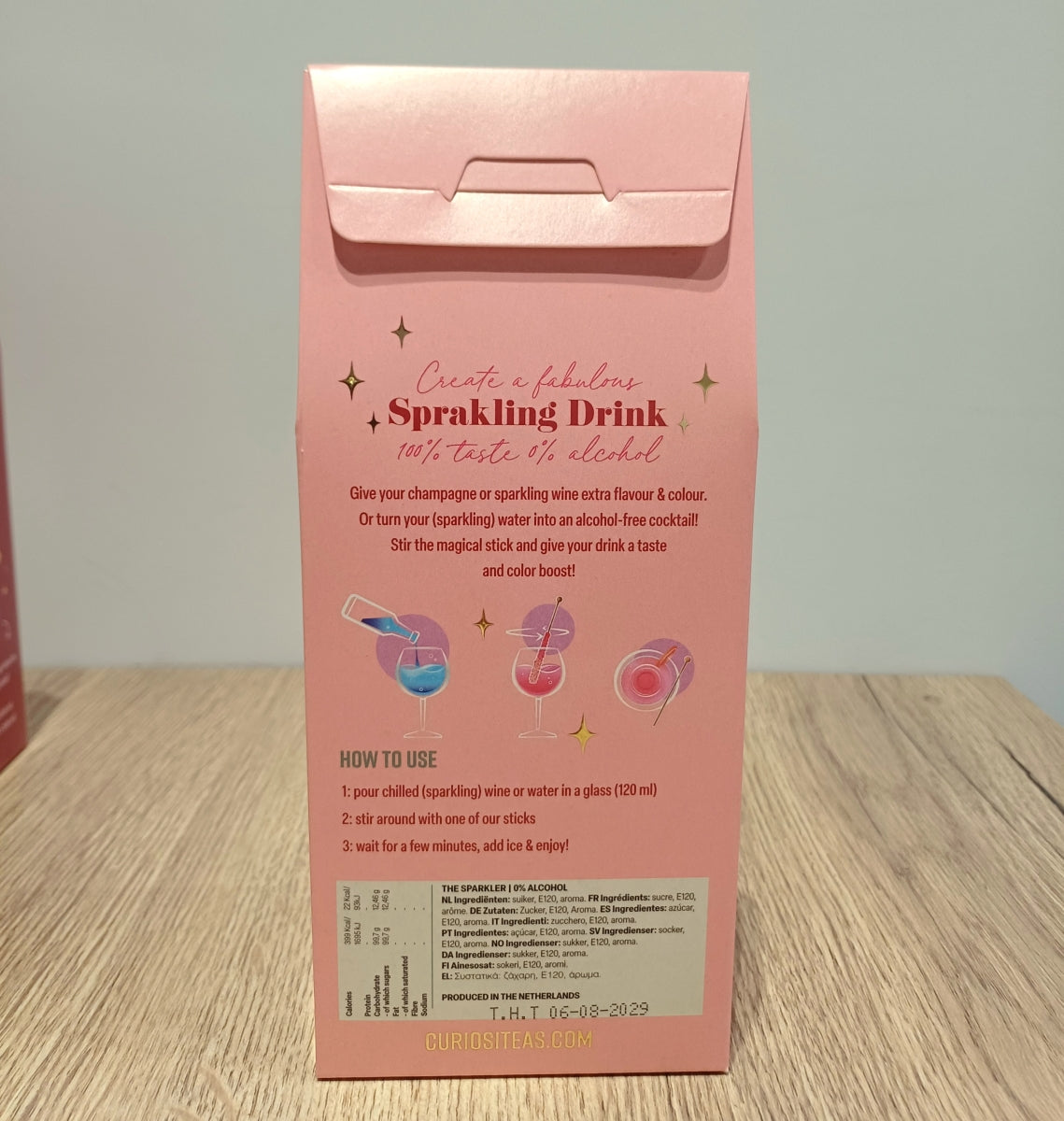 Drink sticks - the sparkler (6st)